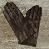 Men's Leather Dress Gloves, Cashmere lined, Black, Brown, Black, Grey ...